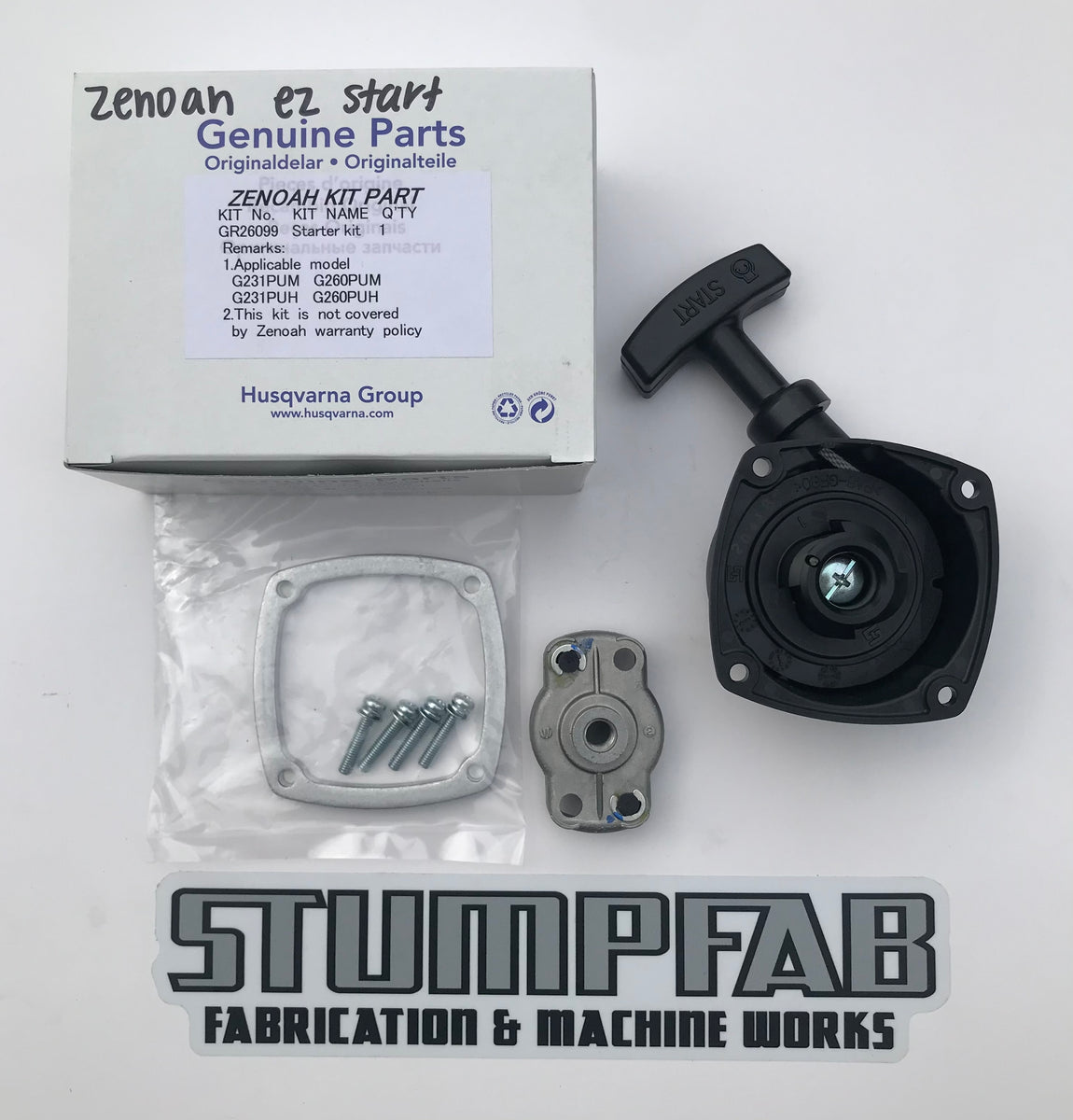 Zenoah EZ Start – StumpFAB