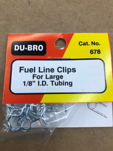 Dubro Large Fuel Line Clips DUB678