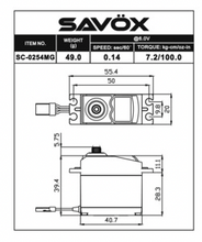 Savox SC-0254MG