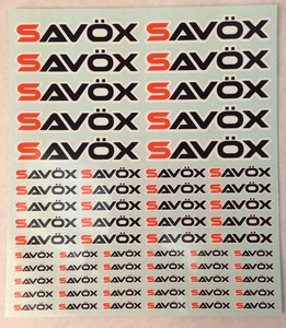 Savox Sticker Sheet