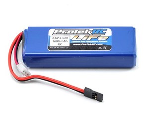 Protek RC PTK-5163 LiFe Receiver Battery Pack for Mugen & AE (6.6V/1600mAh) (w/Balancer Plug)